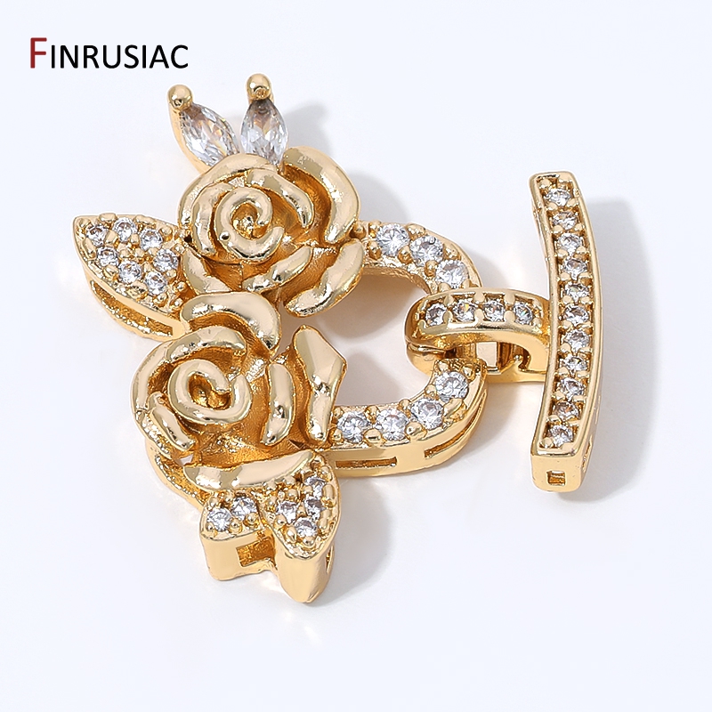 Embellishment Crafts - Fechos de Flor de Zircônia em