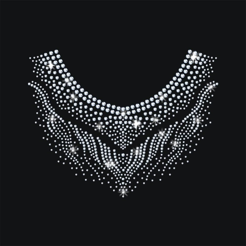 Hotfix Rhinestone Sheet - Terno de ginástica padrão ferro em