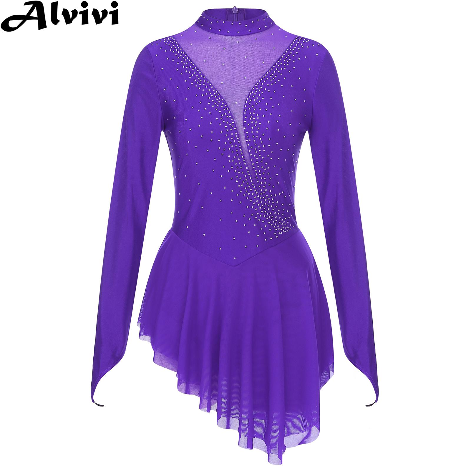 Mulheres patinação artística g - Rhinestone Banding Trim avaliação e preço