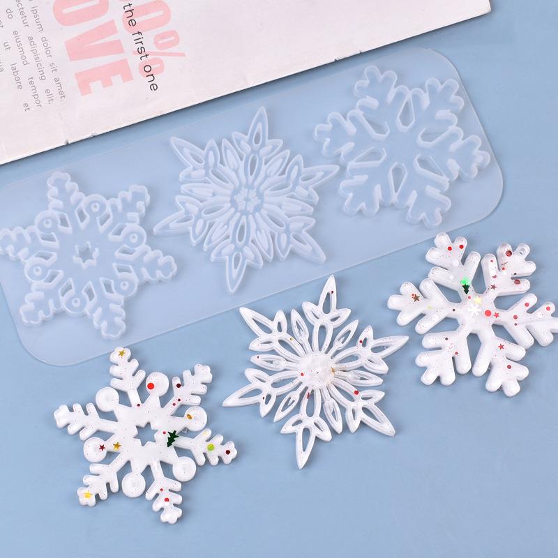 Natal oco floco de neve orname - Christmas Craft Embellishment avaliação e preço