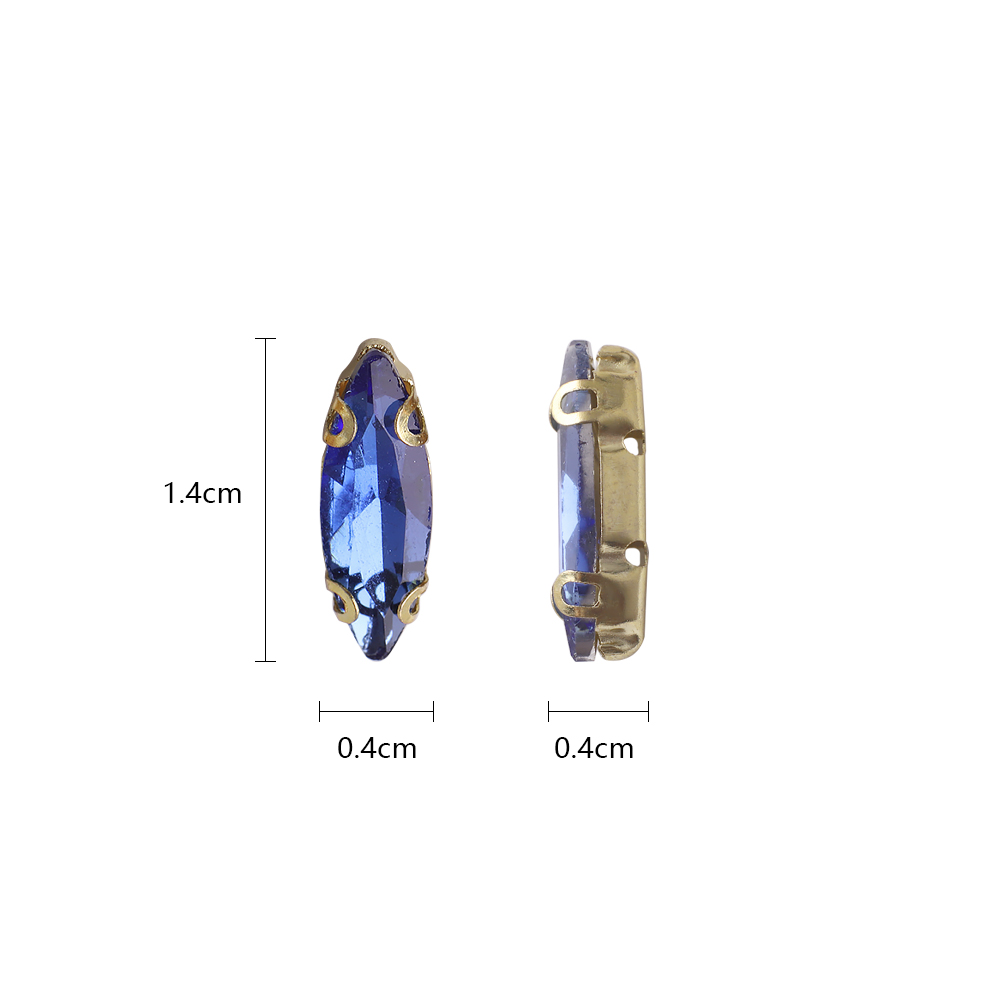 20 Peças de Cristais de Vidro  - Sew On Rhinestone avaliação e preço