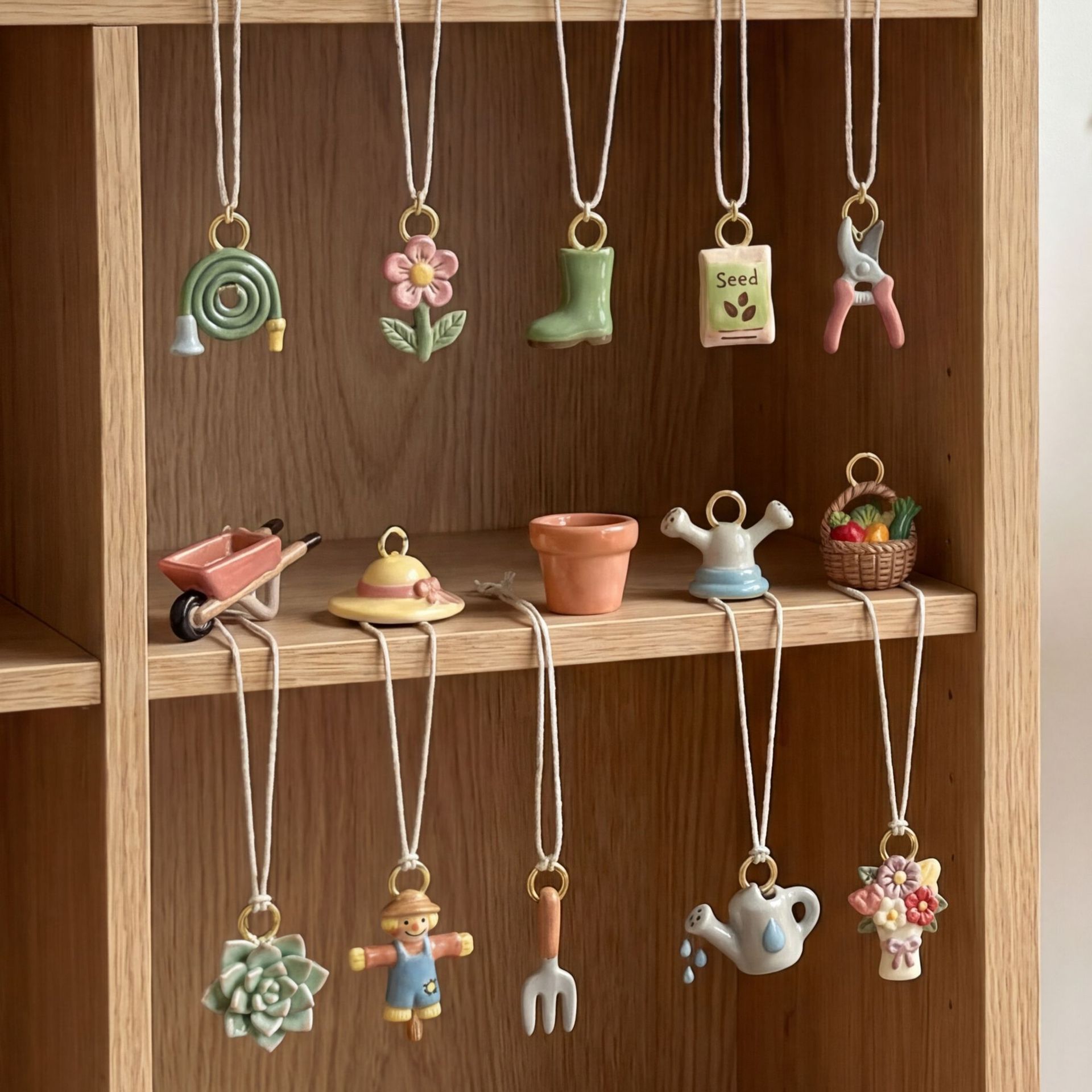 5 Peças Pingentes Artesanais e - Embellishment Crafts avaliação e preço