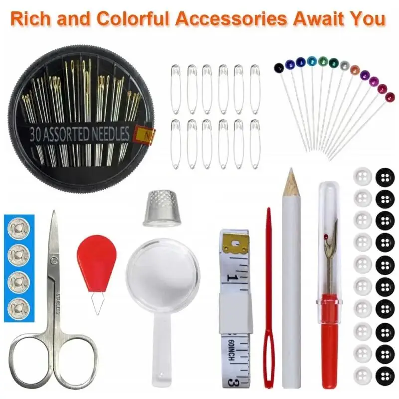 Kits de Costura DIY, Conjunto  - Craft Embellishment Storage avaliação e preço