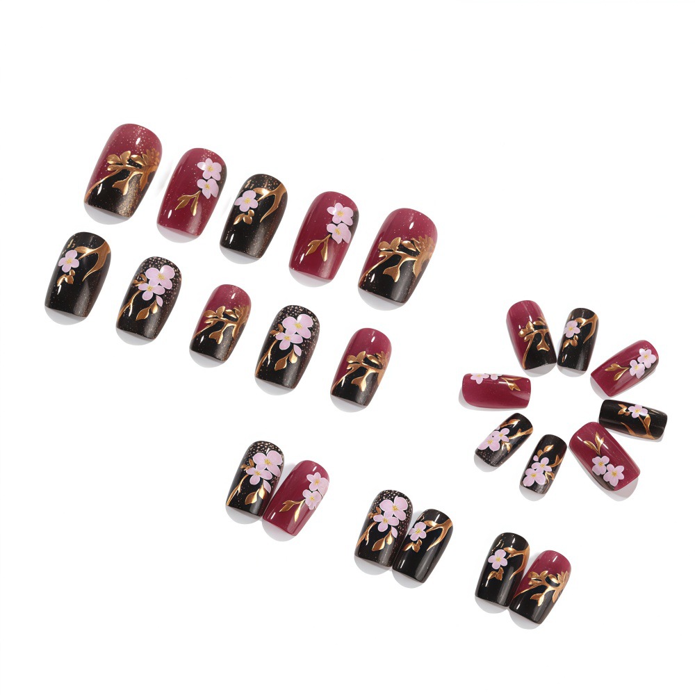 Unhas falsas banhadas a ouro 3 - Embroidery Embellishments avaliação e preço