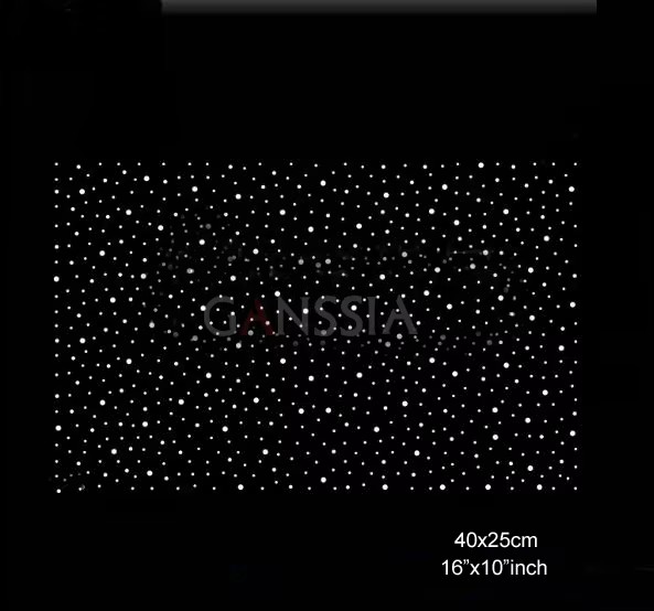 4 pçs/lote (40x25cm) estrelas  - Hotfix Rhinestone Sheet avaliação e preço
