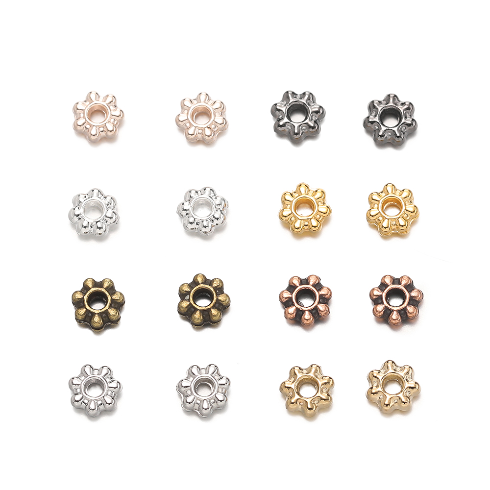 200 pçs/lote 4/6mm margarida f - Embellishment Crafts avaliação e preço